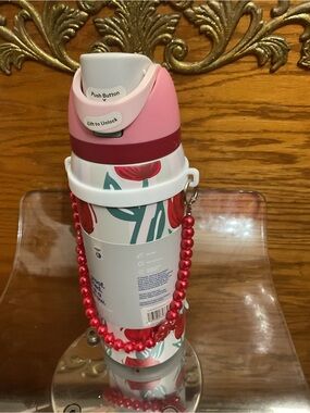 Owala flower print free-sip Water Bottle 320z